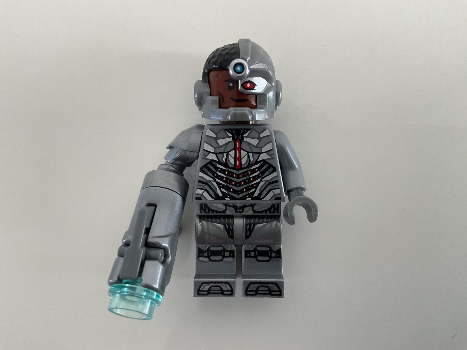 LEGO Super Heroes - minifiguur - sh0436 - Cyborg Blaster Arm, Overige thema's, Lego, Ophalen of Verzenden, Zo goed als nieuw