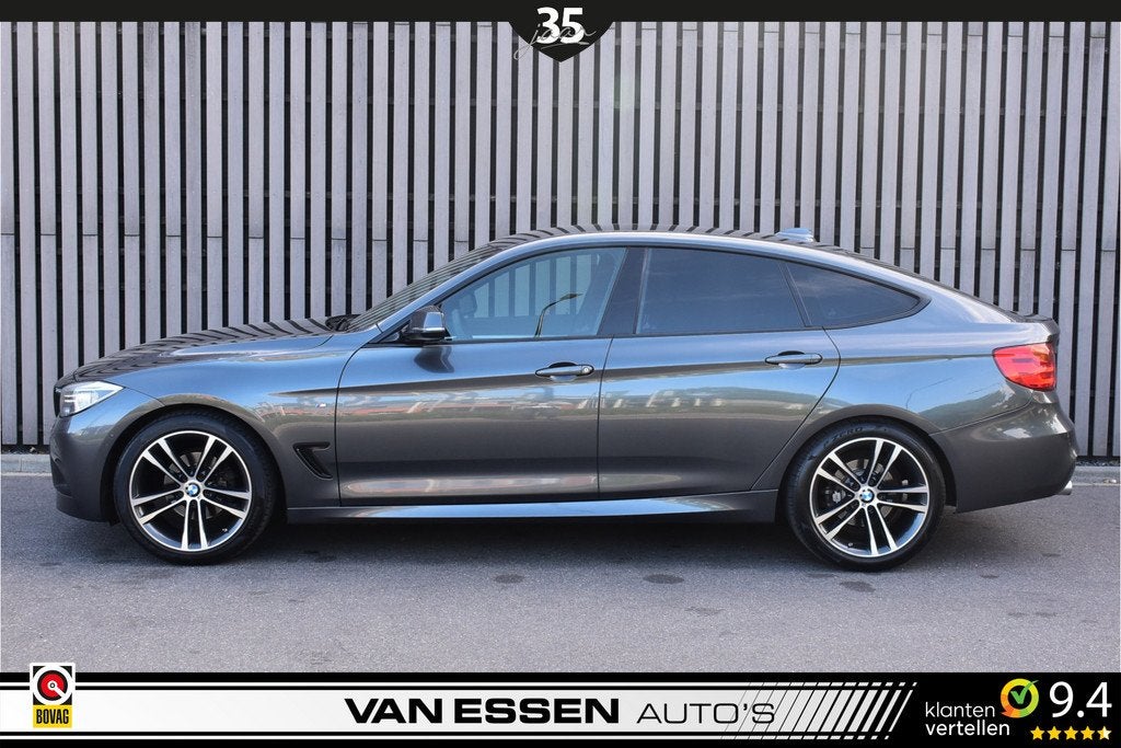 BMW 3-serie Gran Turismo 320i High Executive M-Sport Leder N, Auto's, BMW, Achterwielaandrijving, Gebruikt, Euro 6, 4 cilinders