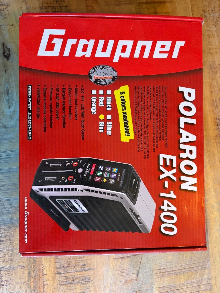 Graupner Polaron EX-1400 lader zgan, Ophalen of Verzenden, Zo goed als nieuw, Overige schalen, Onderdeel
