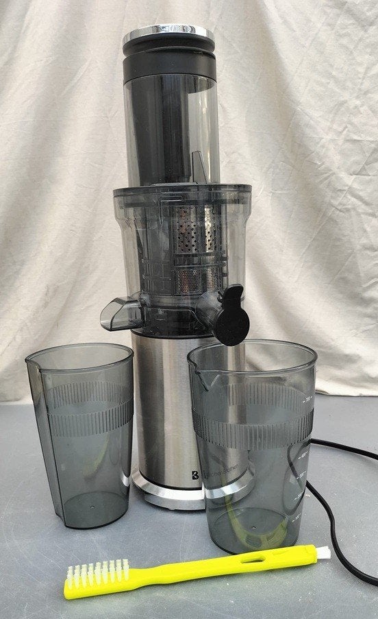 Kitchen Brothers slowjuicer sapcentrifuge groente fruitpers, Witgoed en Apparatuur, Ophalen of Verzenden, Zo goed als nieuw, Elektrisch
