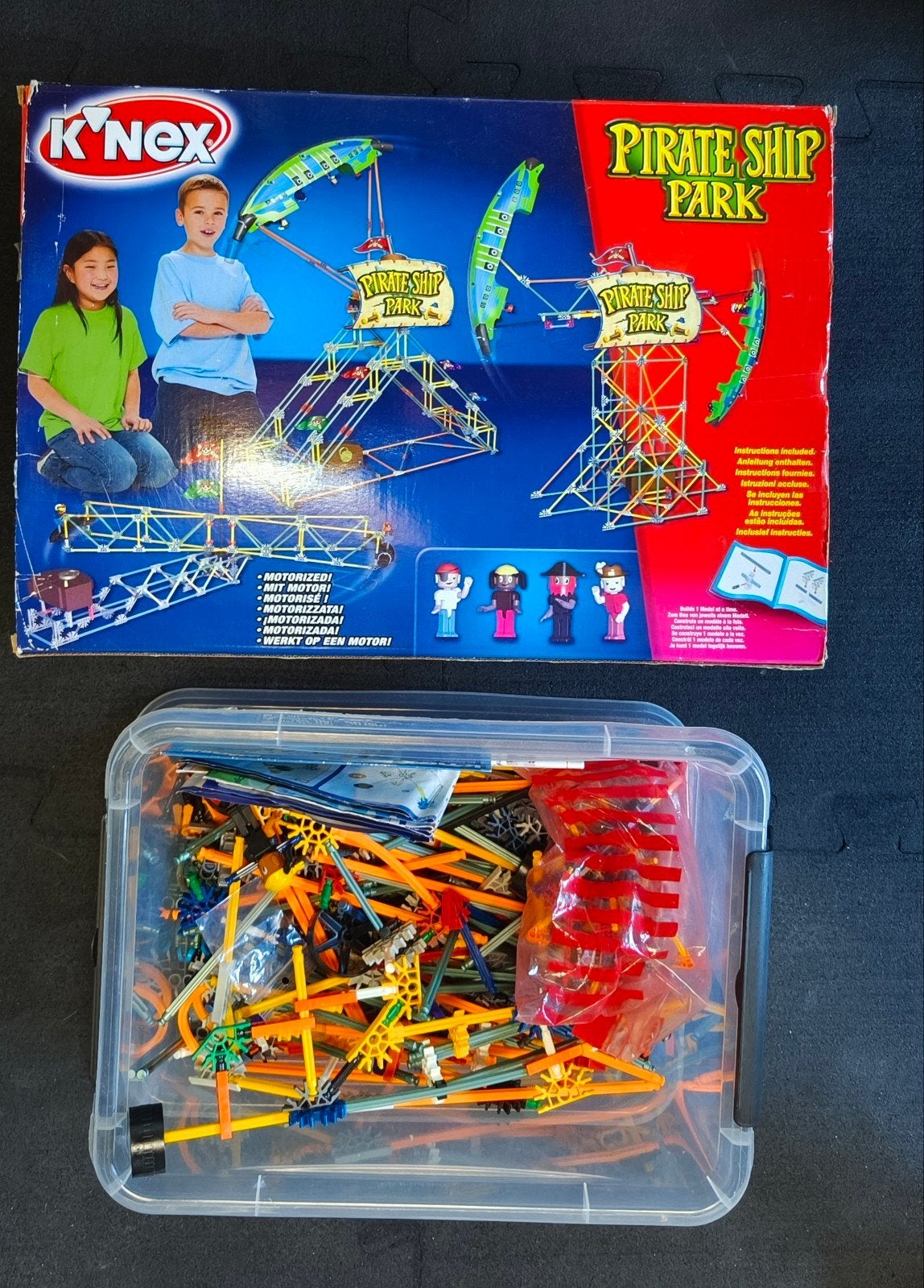 K'nex diverse, Ophalen
