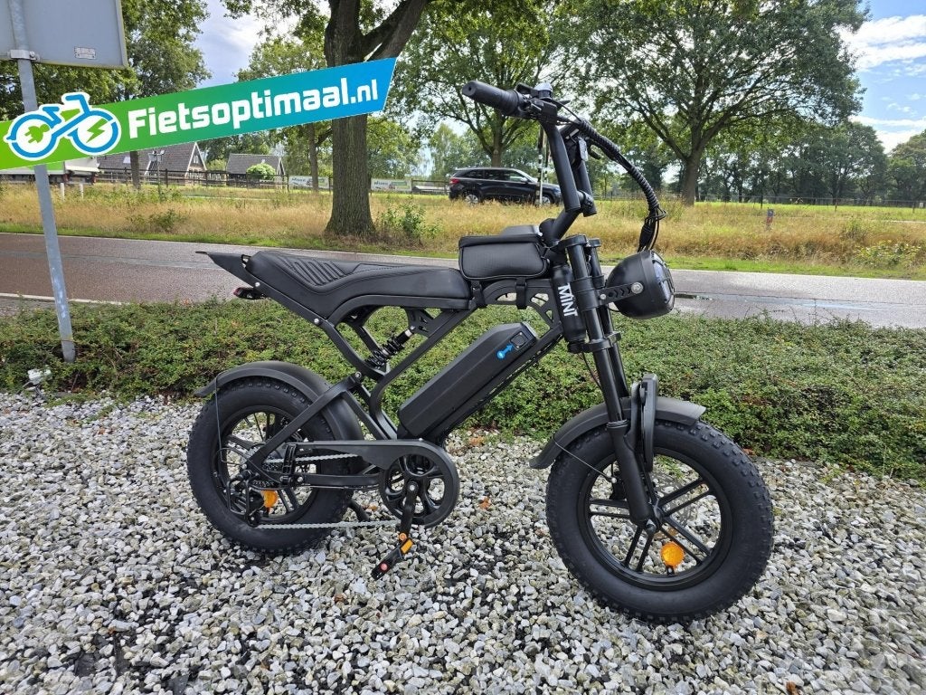 QM V20 Pro Mini – Zwart – Full Option Fatbike Ebike Kids