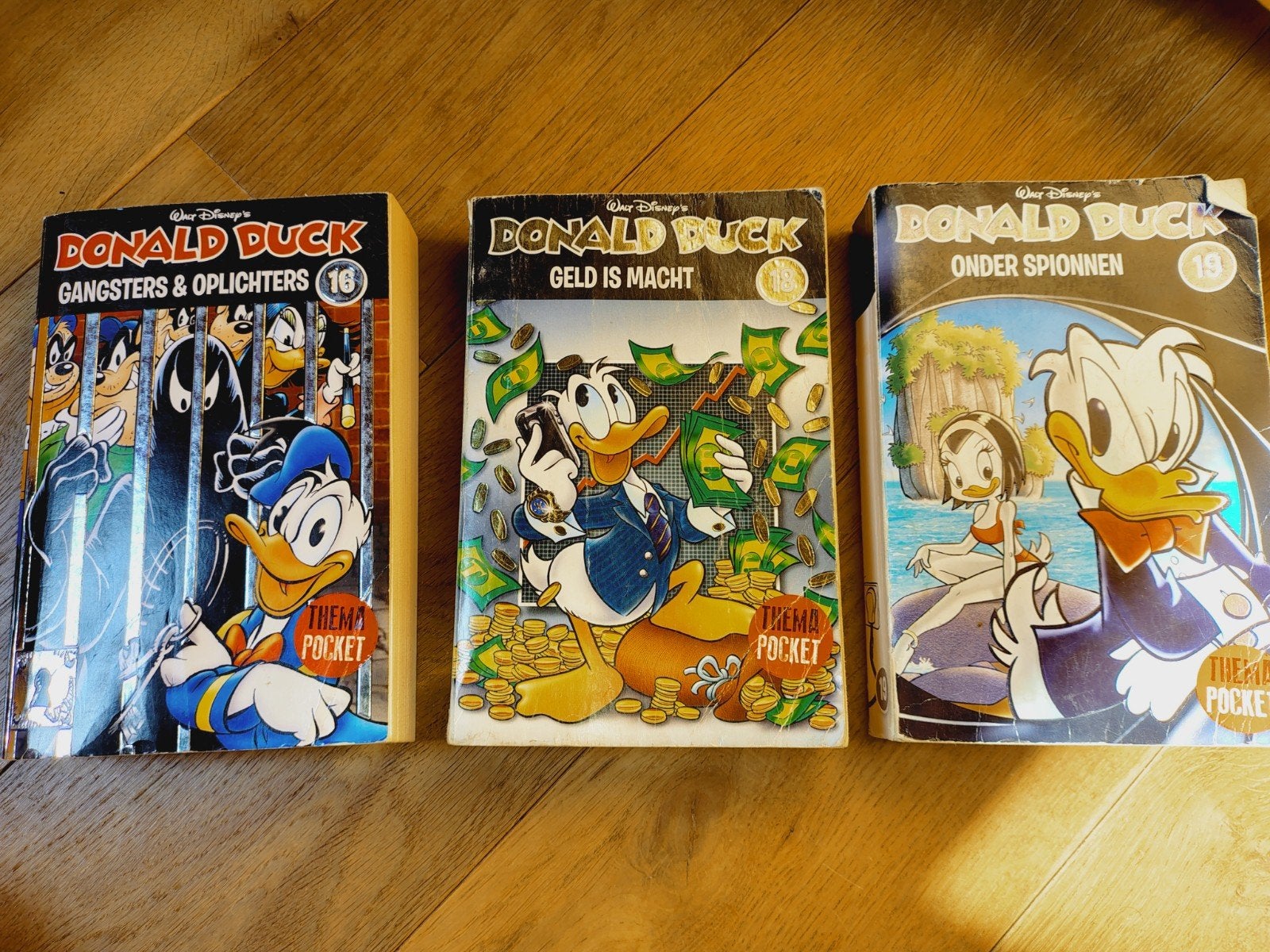 Donald Duck Thema Pocket, Meerdere comics, Ophalen of Verzenden, Gelezen, Europa