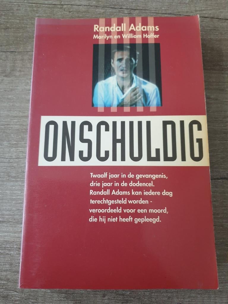 Onschuldig - Randall Adams, Marilyn en William Hoffer, Ophalen of Verzenden, Gelezen, Randall Adams, Marilyn en William Hoffer