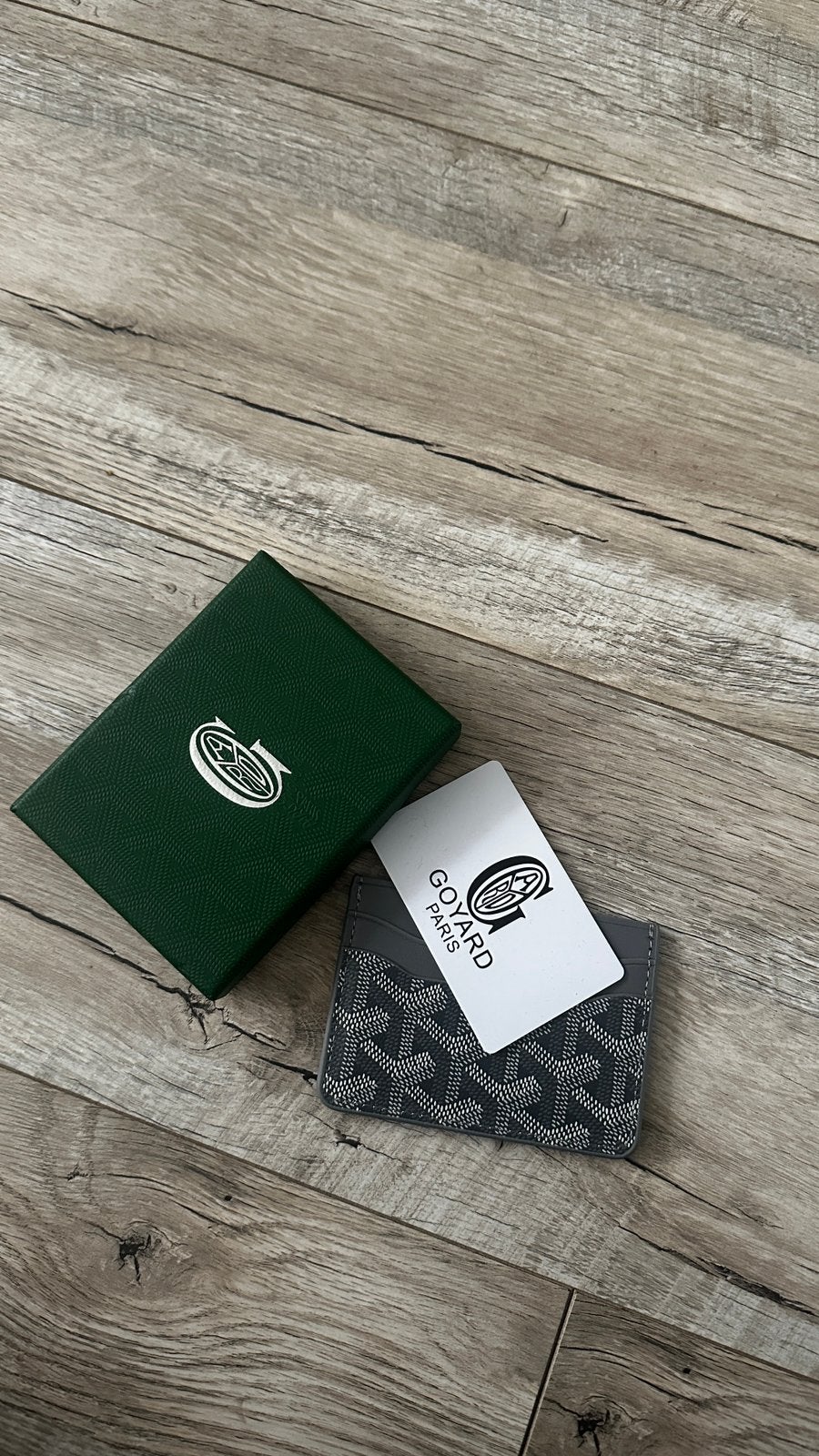 Goyard wallet Grey, Ophalen of Verzenden, Nieuw, Grijs