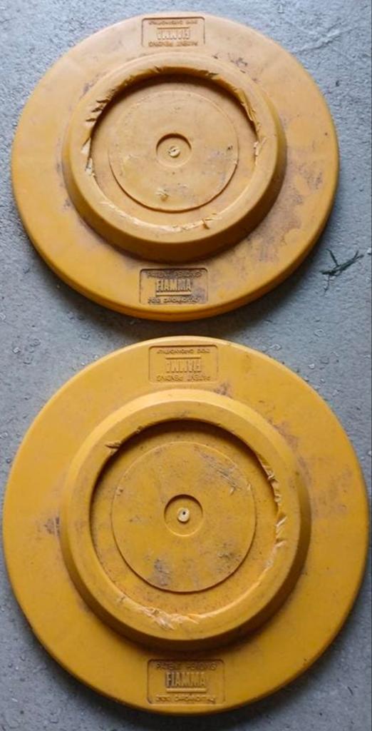Fiamma plates, Ophalen of Verzenden, Gebruikt
