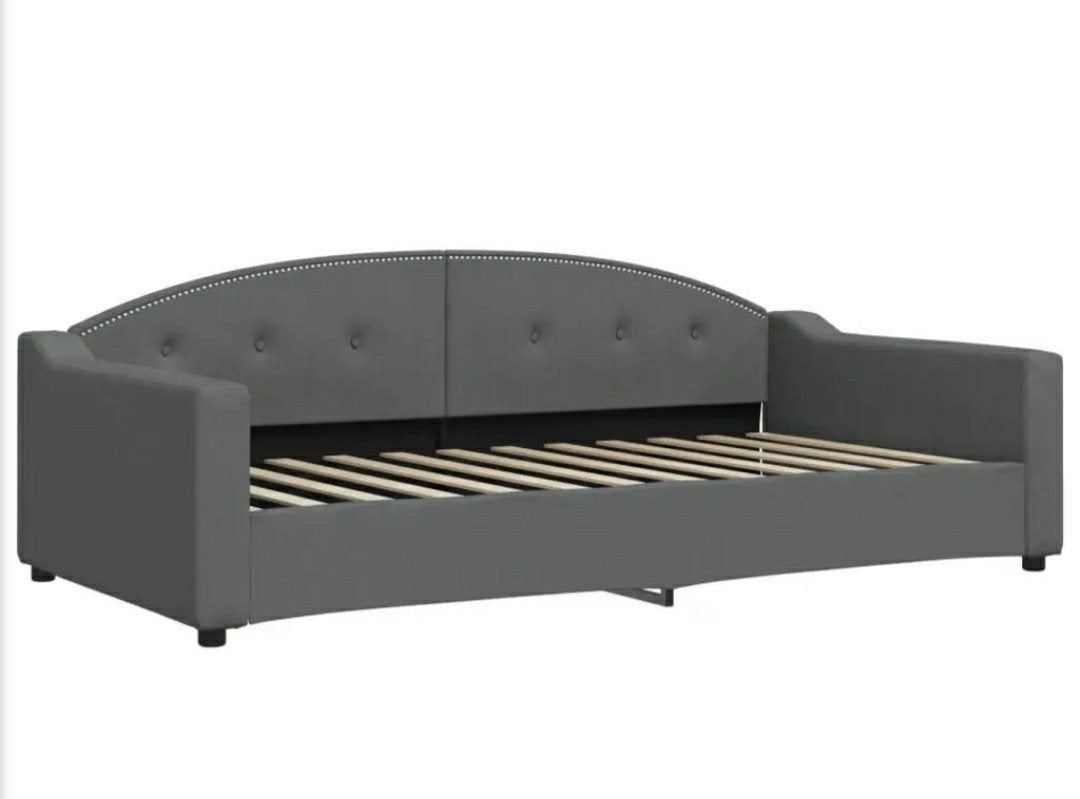 slaapbank grijs vidaxl, Ophalen, 100 cm, Eenpersoons, Nieuw
