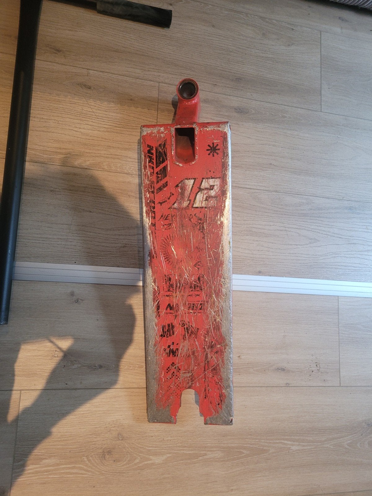 Stuntstep onderdelen: deck, voorvork, wielen, bar, Ophalen, Gebruikt, Overige typen, Diverse, o.a. Prey