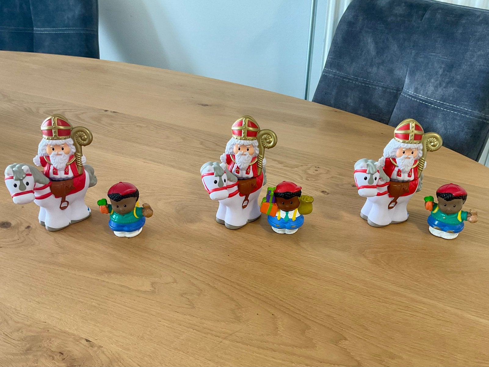 Little People : Sint / Piet / Paard - per set € 15,00, Ophalen, Gebruikt, Speelset