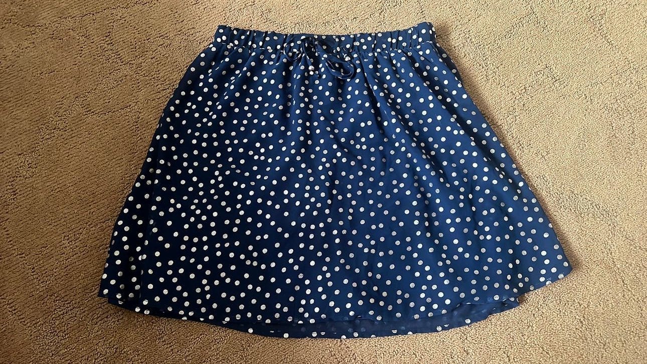 Rokje Vila maat 34, Kleding | Dames, Blauw, Ophalen of Verzenden, Maat 34 (XS) of kleiner, Gedragen