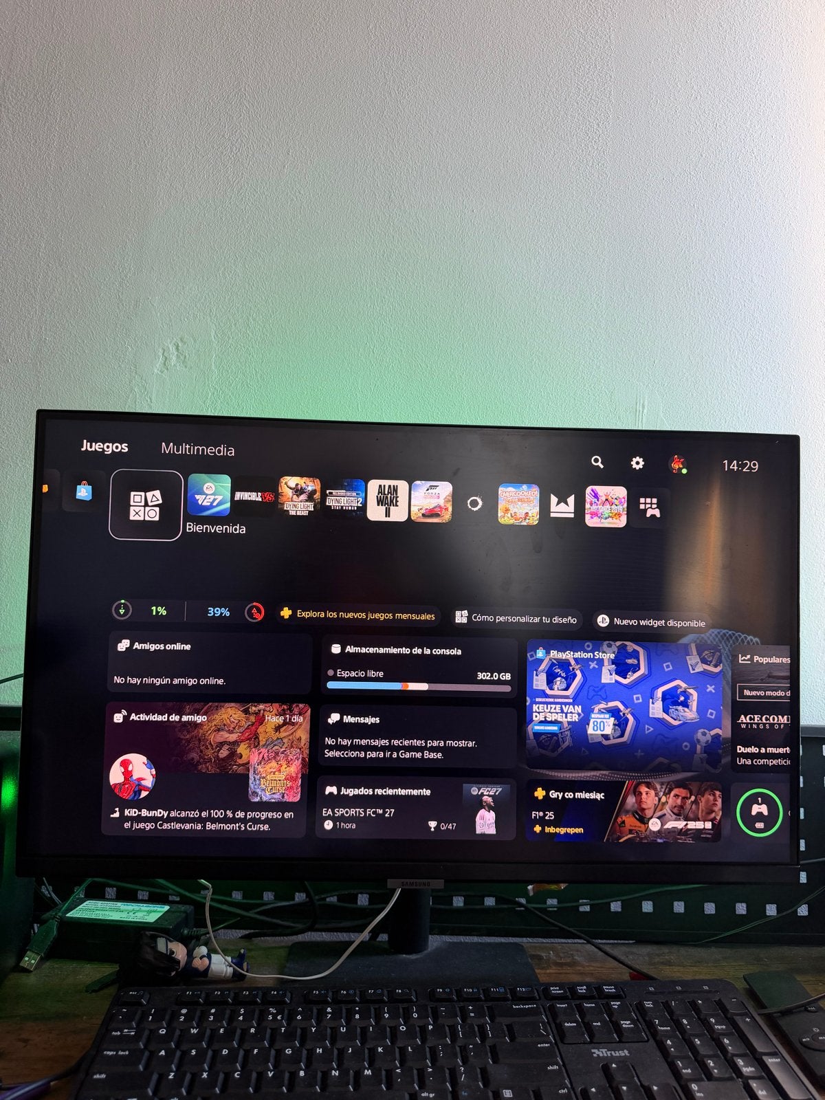 Samsung Smart Monitor (24 inch), Computers en Software, IPS, Full HD, Zo goed als nieuw, Ophalen