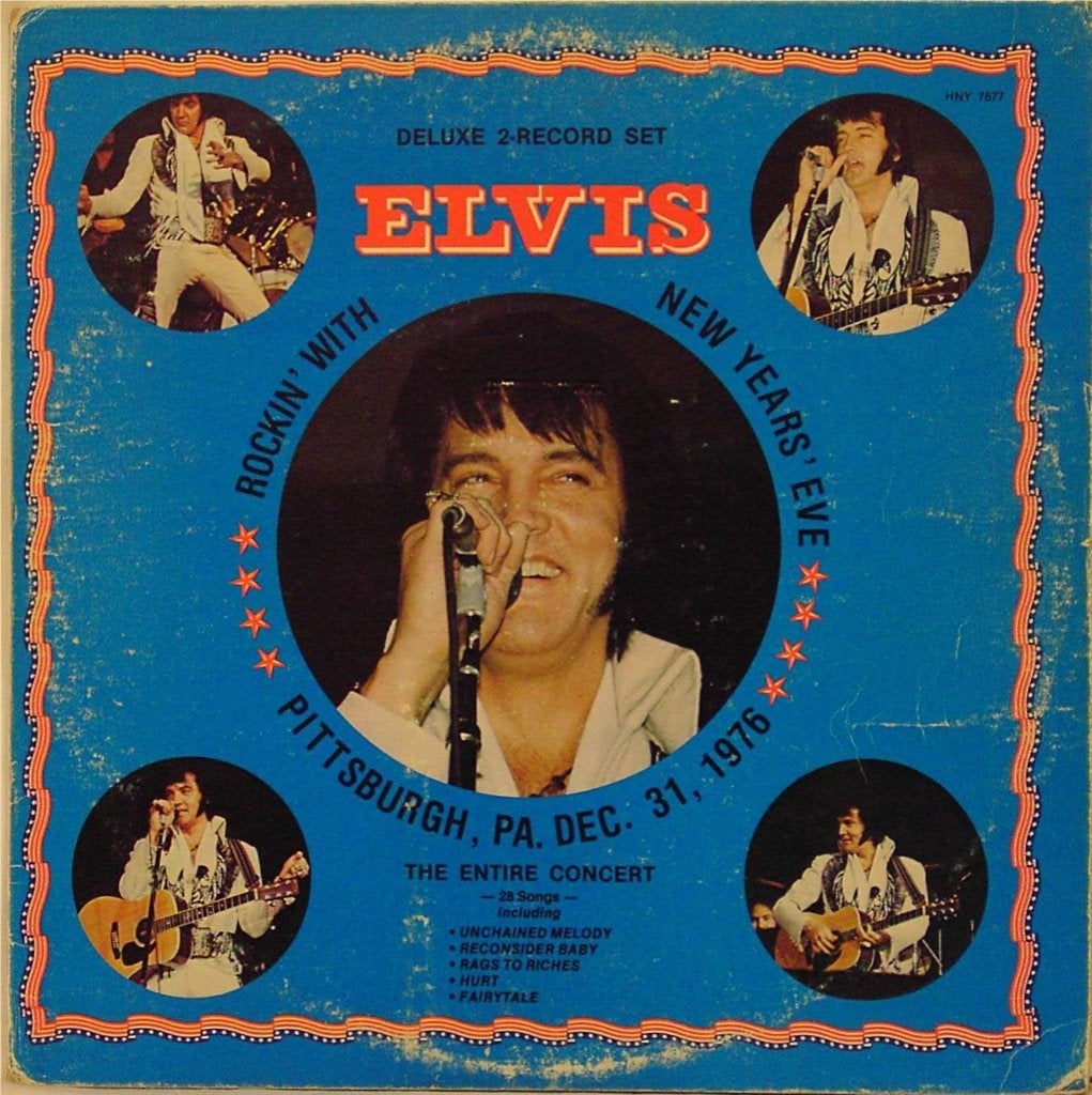 Elvis Presley. Rockin' With Elvis  New Years Eve, Gebruikt, Ophalen of Verzenden, 1970 - 1979, Rock-'n-Roll