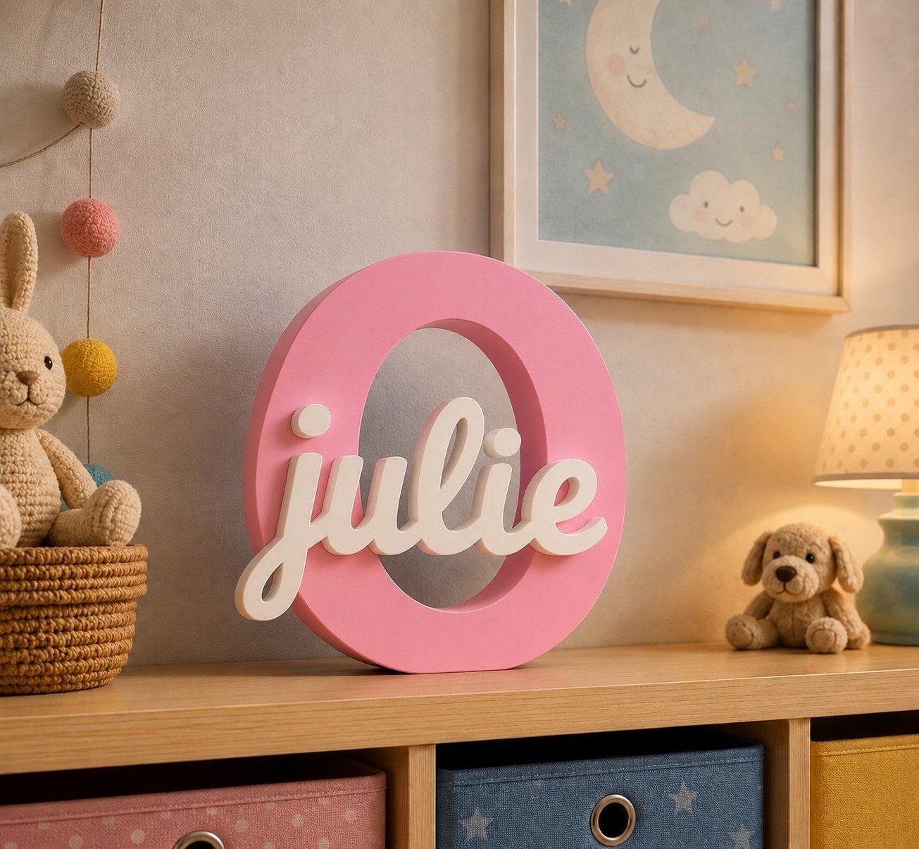Gepersonaliseerde Naam Letter Decoratie, Ophalen of Verzenden, Nieuw