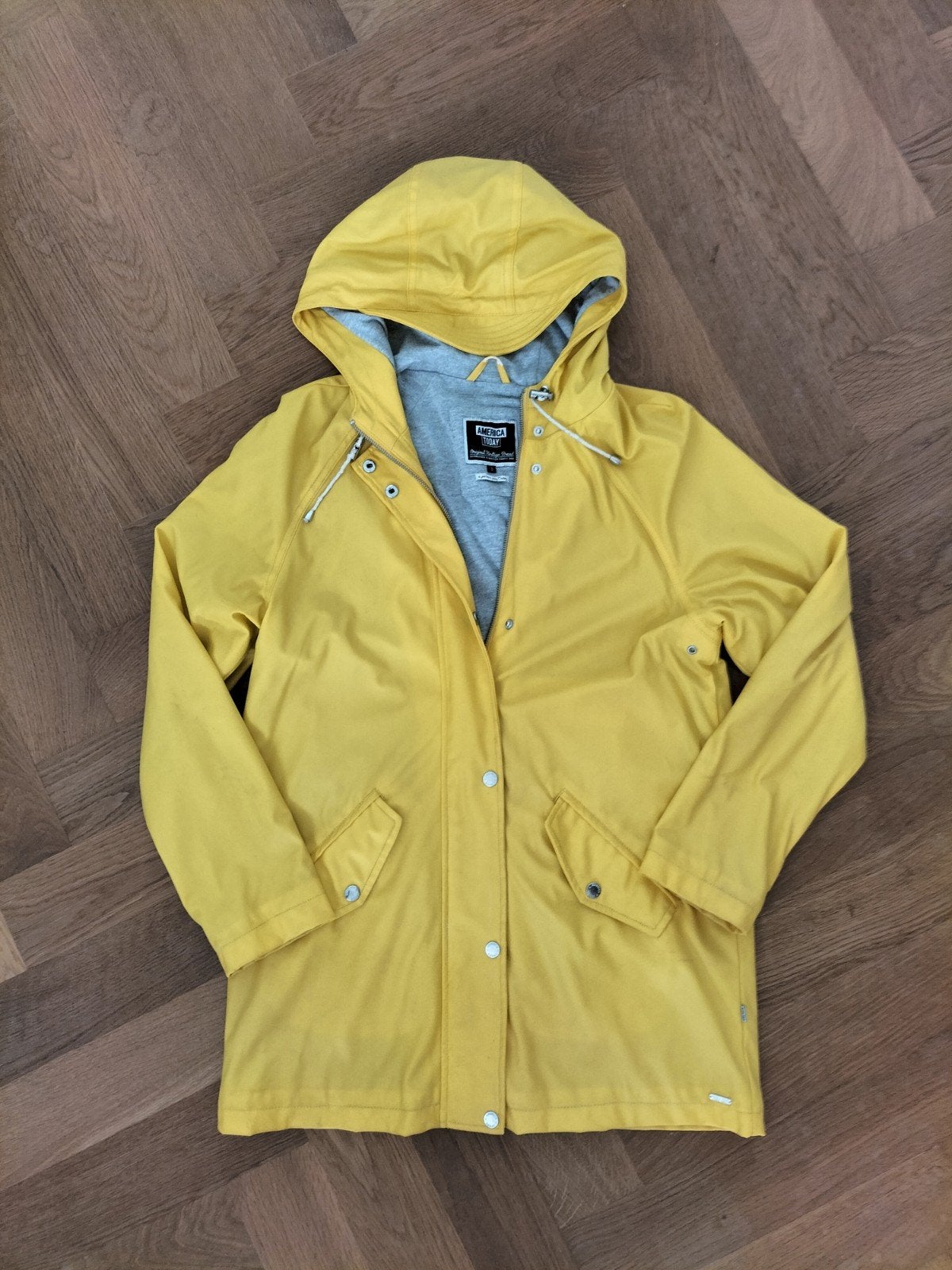 Gele regenjas van America Today, maat S, Kleding | Dames, Ophalen, Geel, Maat 36 (S), America Today