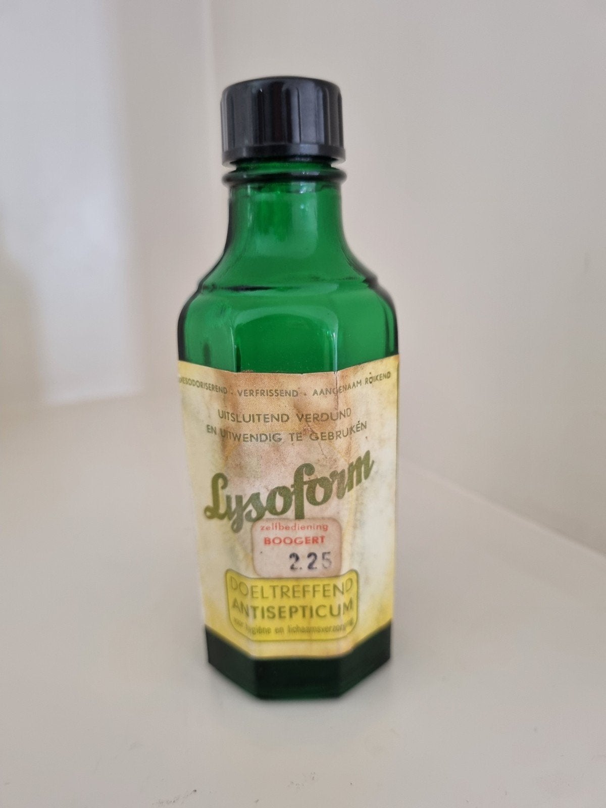 Vintage flesje Lysoform antisepticum, Ophalen of Verzenden, Gebruikt, Verpakking
