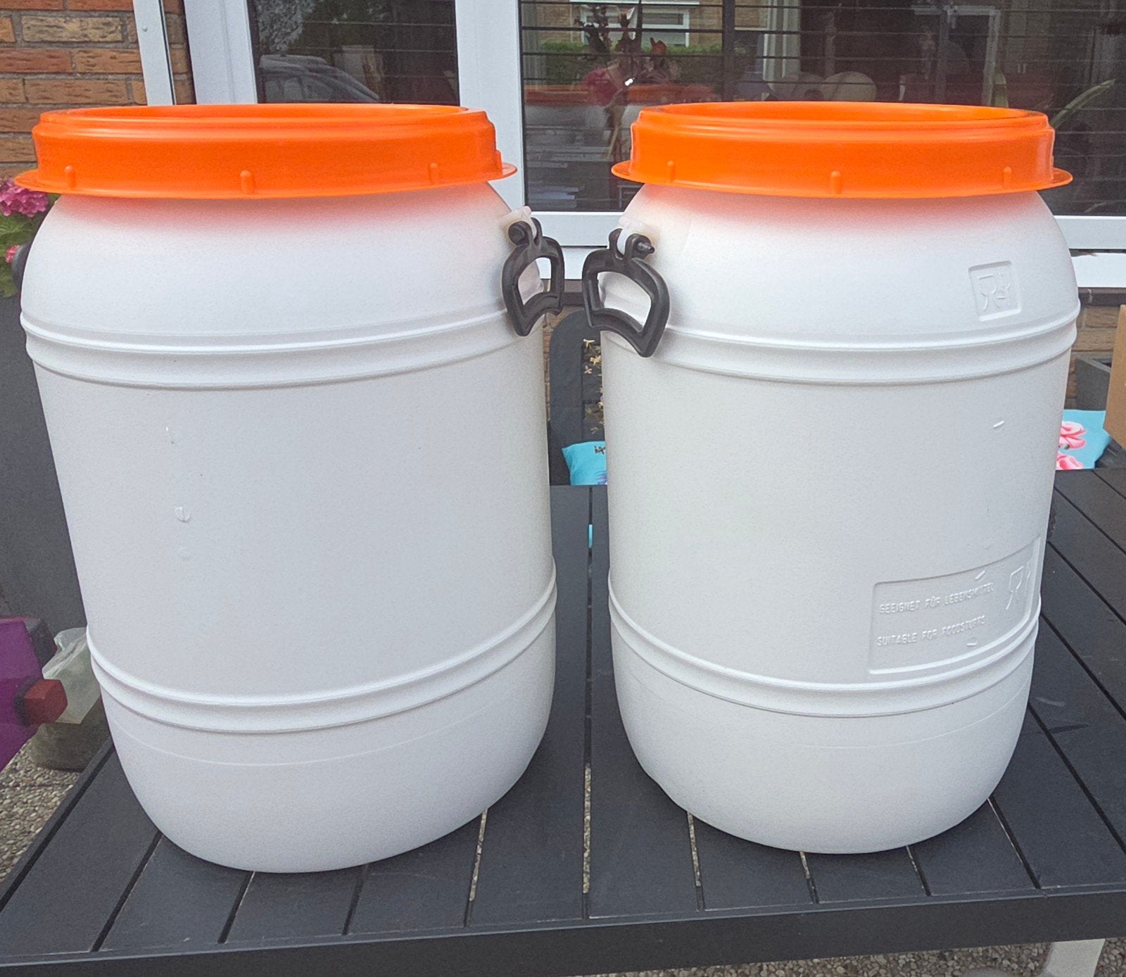 2 stuks vergistingstonnen van 60 liter - bierbrouwen, Ophalen, Nieuw