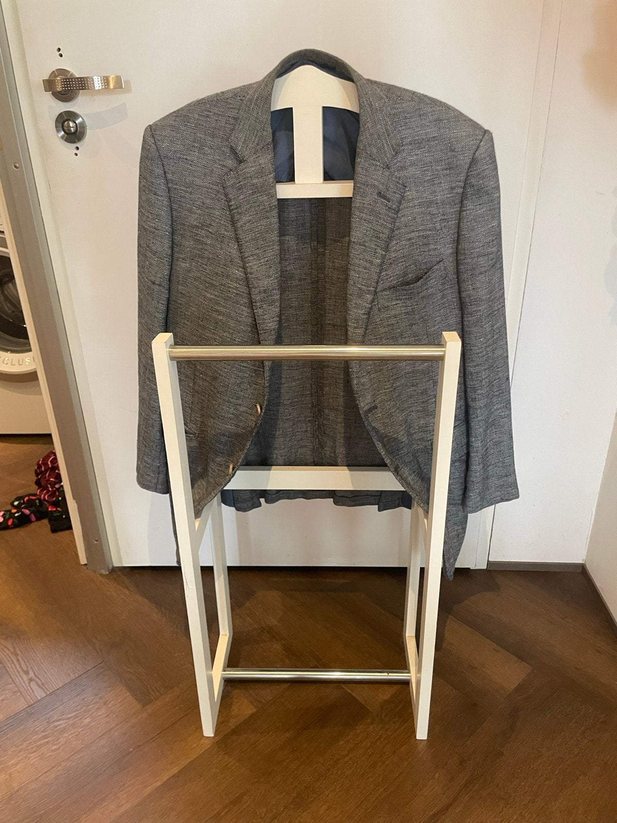 Pal Zileri Stijlvol Grijs linnen colbert maat 52/54(L), Kleding | Heren, Ophalen of Verzenden, Zo goed als nieuw, Maat 52/54 (L)