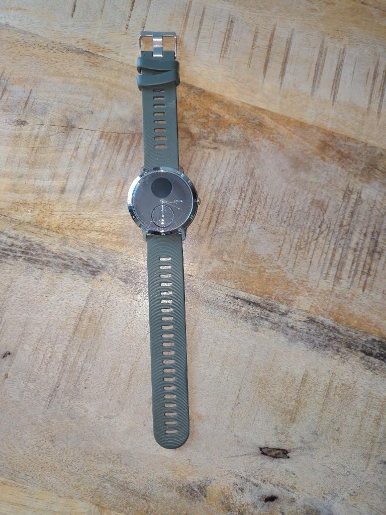 Nokia (Withings) steel HR smartwatch, Gebruikt, Withings, Zwart, Ophalen of Verzenden