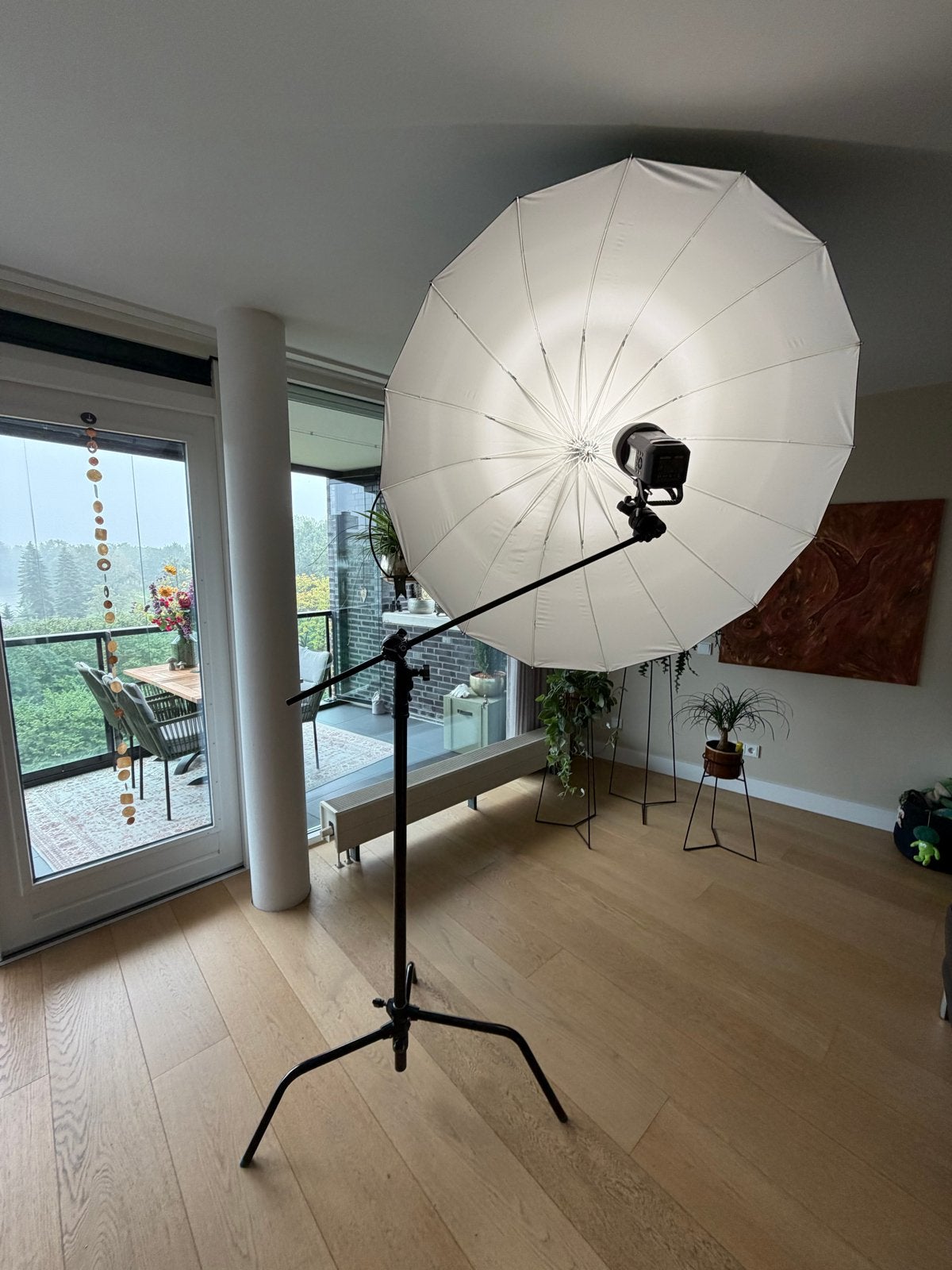 Complete professionele portret studio set, Godox, Belichting, Ophalen, Zo goed als nieuw