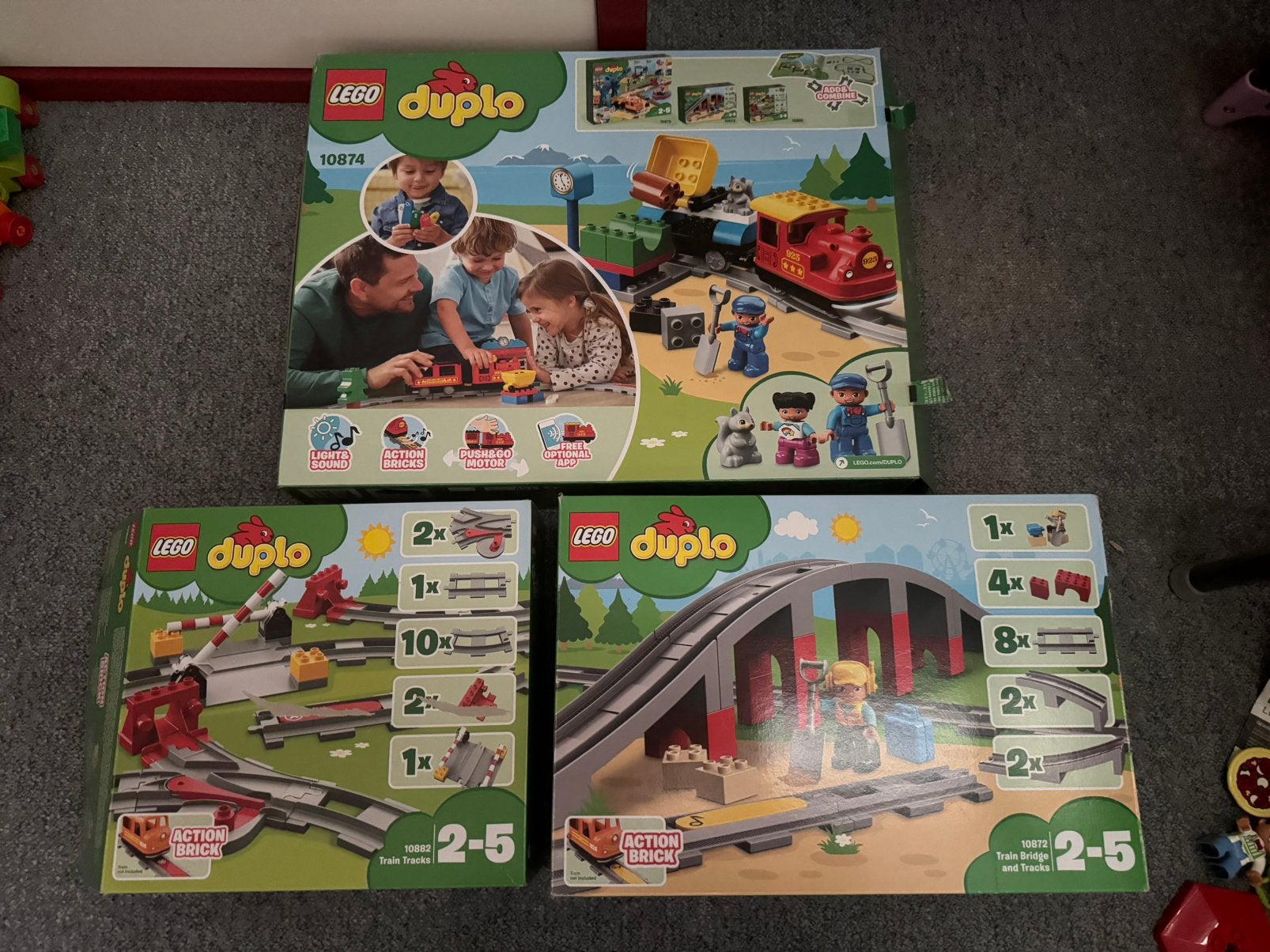 Foto 5 van Duplo Elektrische Stoomtrein (evt inclusief uitbreidingsets)