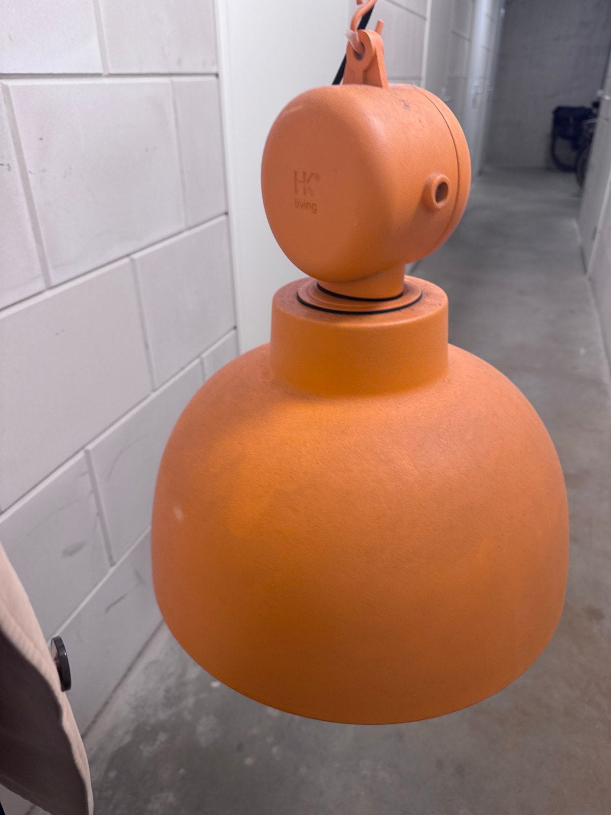 Oranje HK Living lamp, Ophalen, Gebruikt, Kunststof, E27 (groot)