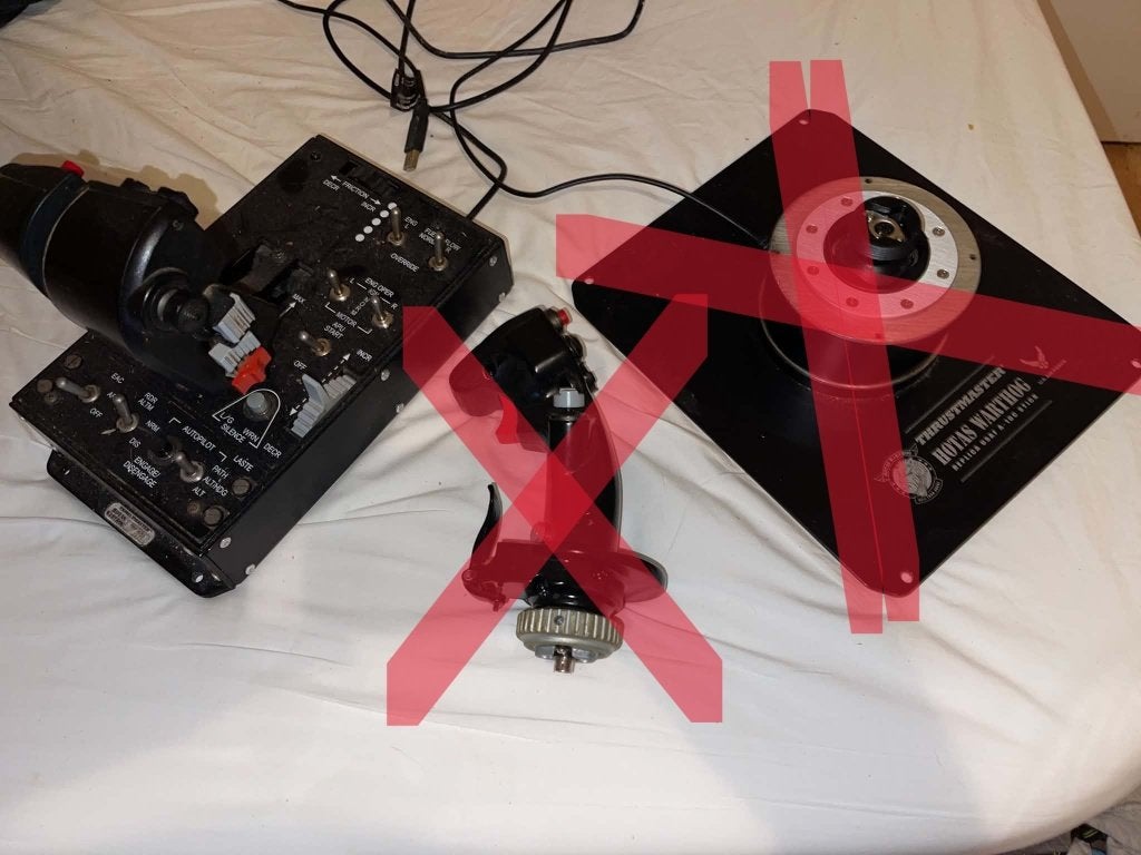 Thrustmaster HOTAS Warthog Throttle (geen stick), Ophalen of Verzenden, Gebruikt, Thrustmaster