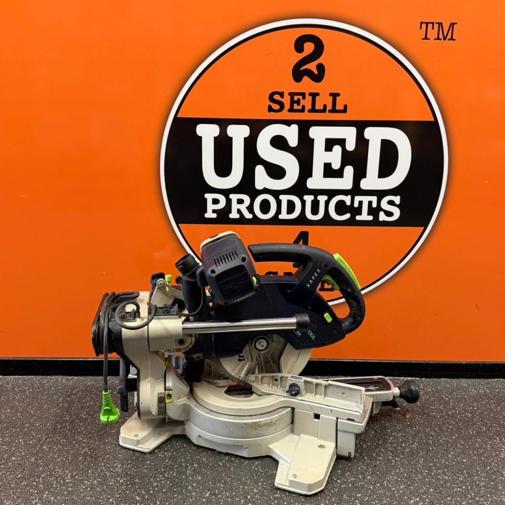 Festool Afkortzaag KAPEX KS 60 E | Met garantie, Doe-het-zelf en Verbouw, Gereedschap | Zaagmachines, Festool, Zo goed als nieuw