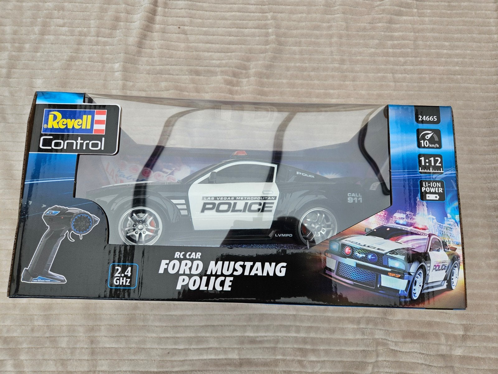 Revell Control RC Auto Ford Mustang Police 1:12, Elektro, Nieuw, Ophalen of Verzenden, Auto onroad