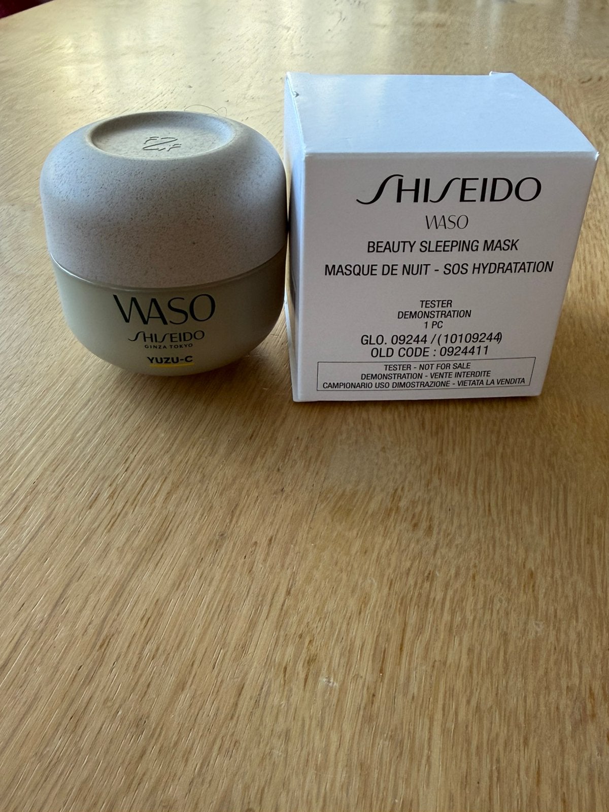 Nieuw: Shiseido Waso Beauty Sleeping Mask 50ml, Ophalen of Verzenden, Nieuw, Gehele gezicht, Verzorging