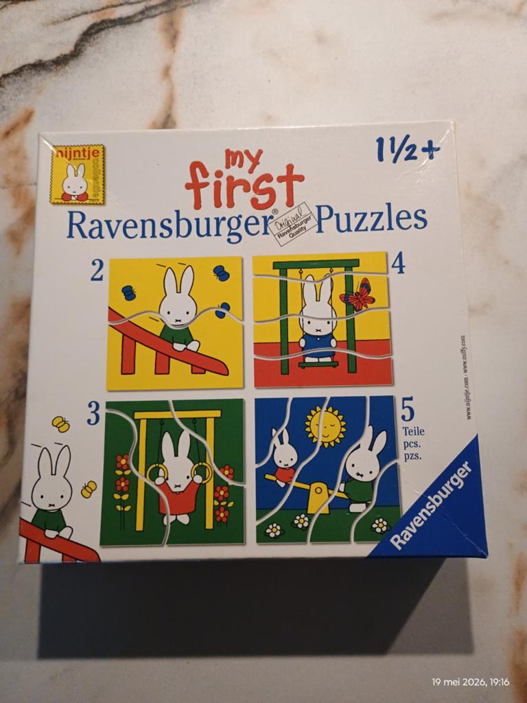 Nijntjes eerste puzzel, Kinderen en Baby's, Speelgoed | Kinderpuzzels, Zo goed als nieuw, 10 tot 50 stukjes, Ophalen