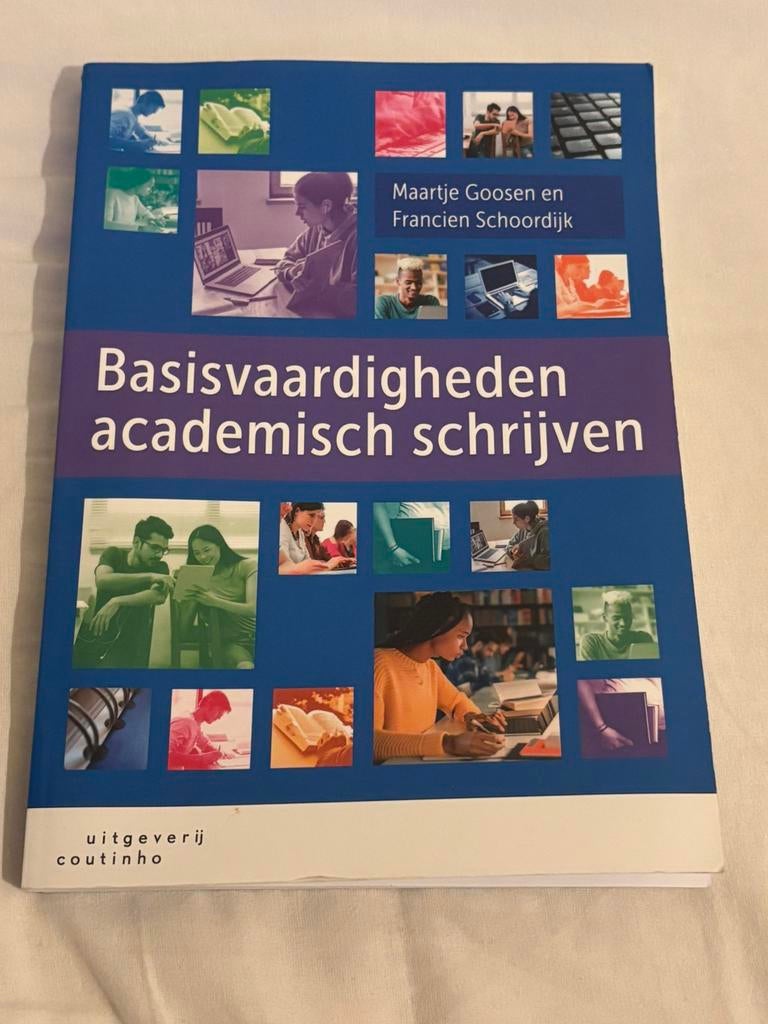 Basisvaardigheden academisch schrijven, Boeken, Studieboeken en Cursussen, Ophalen of Verzenden, Alpha, Zo goed als nieuw, WO