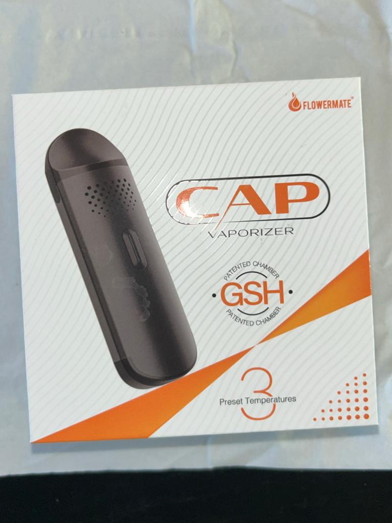 Flowermate CAP Vaporizer – Zo goed als nieuw – €40, Ophalen of Verzenden, Zo goed als nieuw, Aansteker