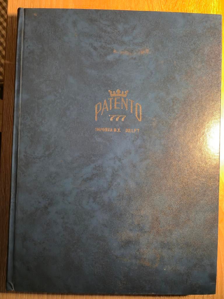 Postzegelalbum Patento, Nederlandse postzegels gestempeld, Ophalen of Verzenden, Nederland