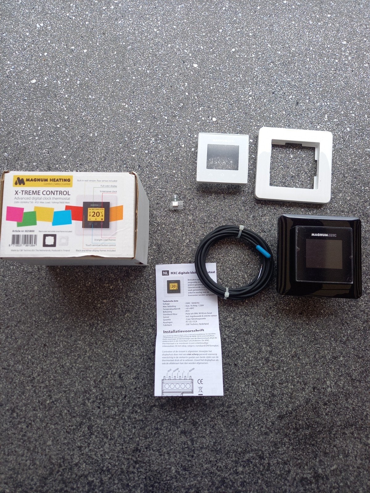 Magnum Heating X-TREME CONTROL Digitale Klokthermostaat, Ophalen of Verzenden, Slimme thermostaat, Nieuw