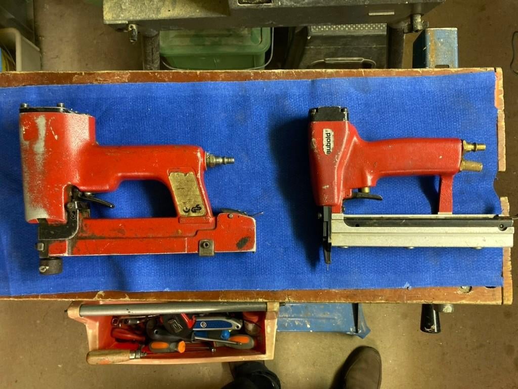 Haubold tackers gipsplaat-tacker Haubold-no24 super nieters, Doe-het-zelf en Verbouw, Ophalen of Verzenden, Gebruikt