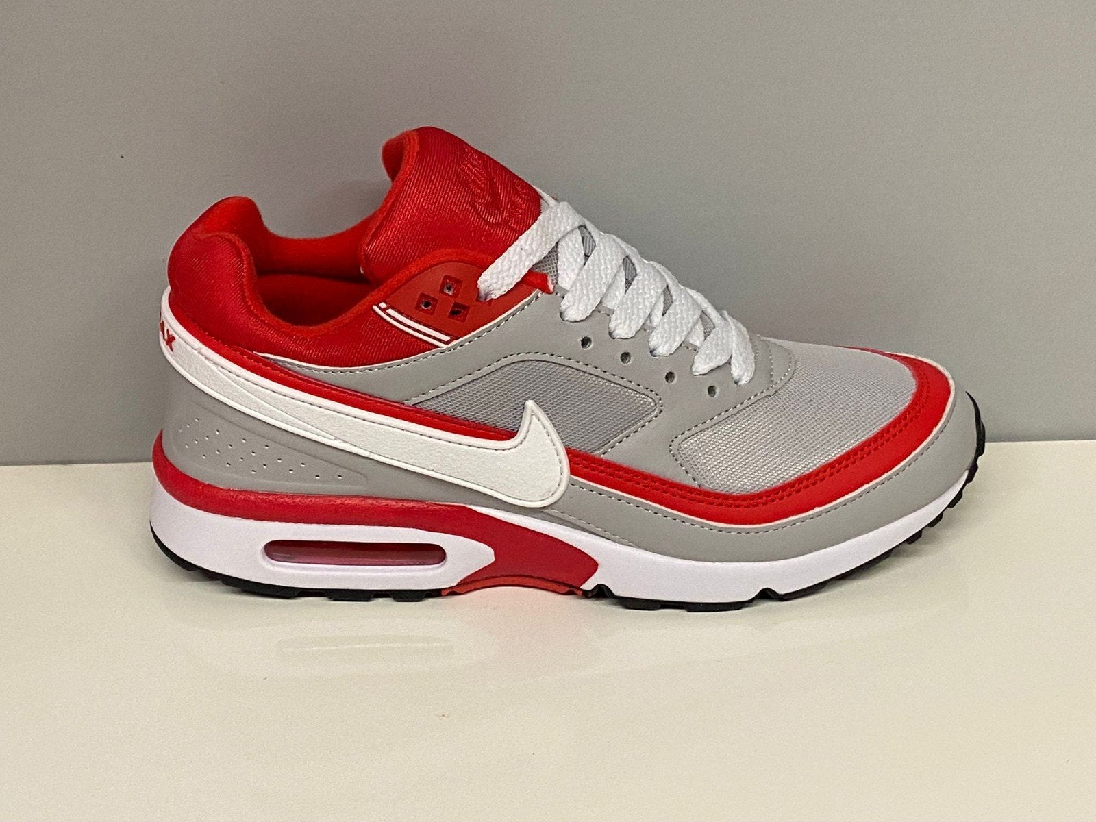 Nike Air Max sneakers rood/grijs - maat 42, Overige kleuren, Nike, Ophalen of Verzenden, Sneakers of Gympen