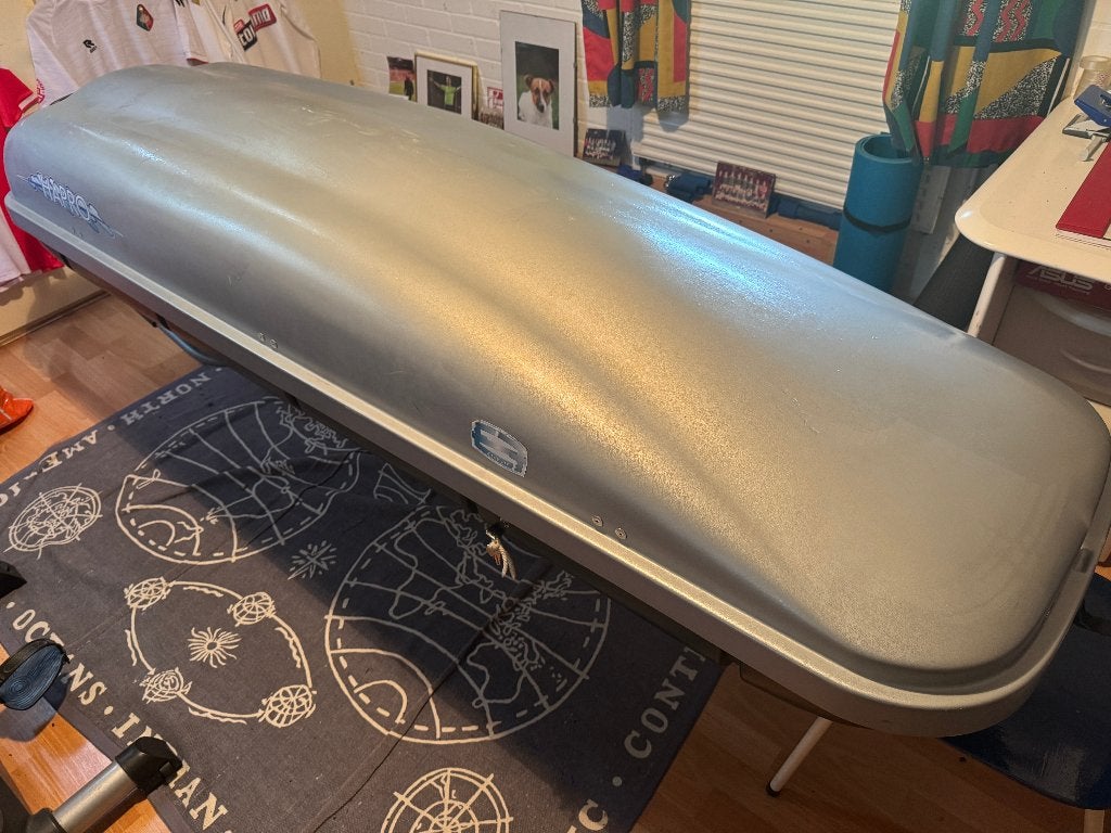 Skibox, merk Hapro, type 1000 E/F, Auto diversen, Dakkoffers, Ophalen, Gebruikt