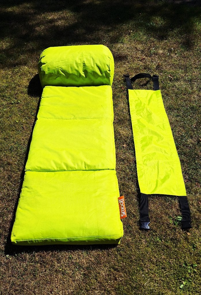 Smooff loungebed, 2 stuks., Ophalen, Gebruikt, Kunststof, Verstelbaar