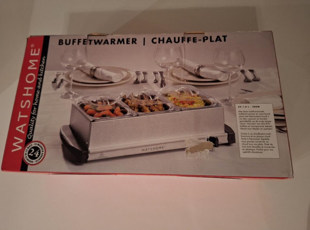 NIEUWE buffetwarmer, Overige typen, Ophalen, Nieuw
