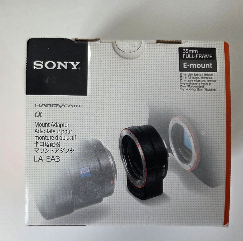 Sony LA-EA3 adapter, Ophalen of Verzenden, Zo goed als nieuw, Sony, Voorzetlens/converter