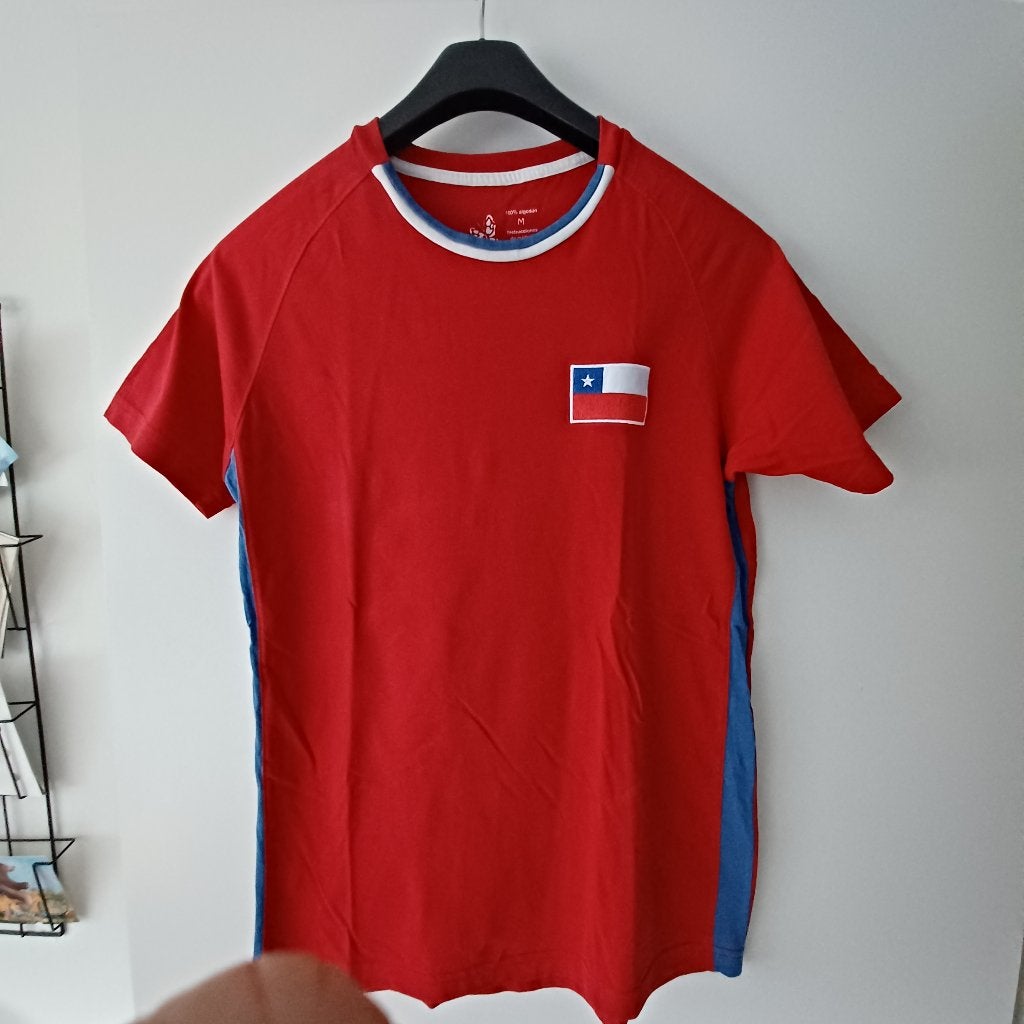 Chile voetbalshirt als nieuw, maat M., Maat 48/50 (M), Ophalen of Verzenden, Zo goed als nieuw, Voetbal
