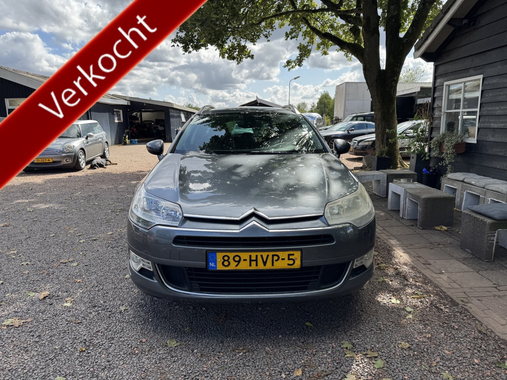 Citroën C5 Tourer 2.0 16V Automaat Ligne Busn. G3, Auto's, 1644 kg, 4 cilinders, Parkeersensor, Leder en Stof