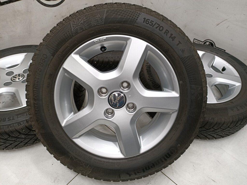 VW Up Seat Mi Skoda Citygo velgen 14"inch 4x100, Auto-onderdelen, Ophalen, Gebruikt, 14 inch, Banden en Velgen
