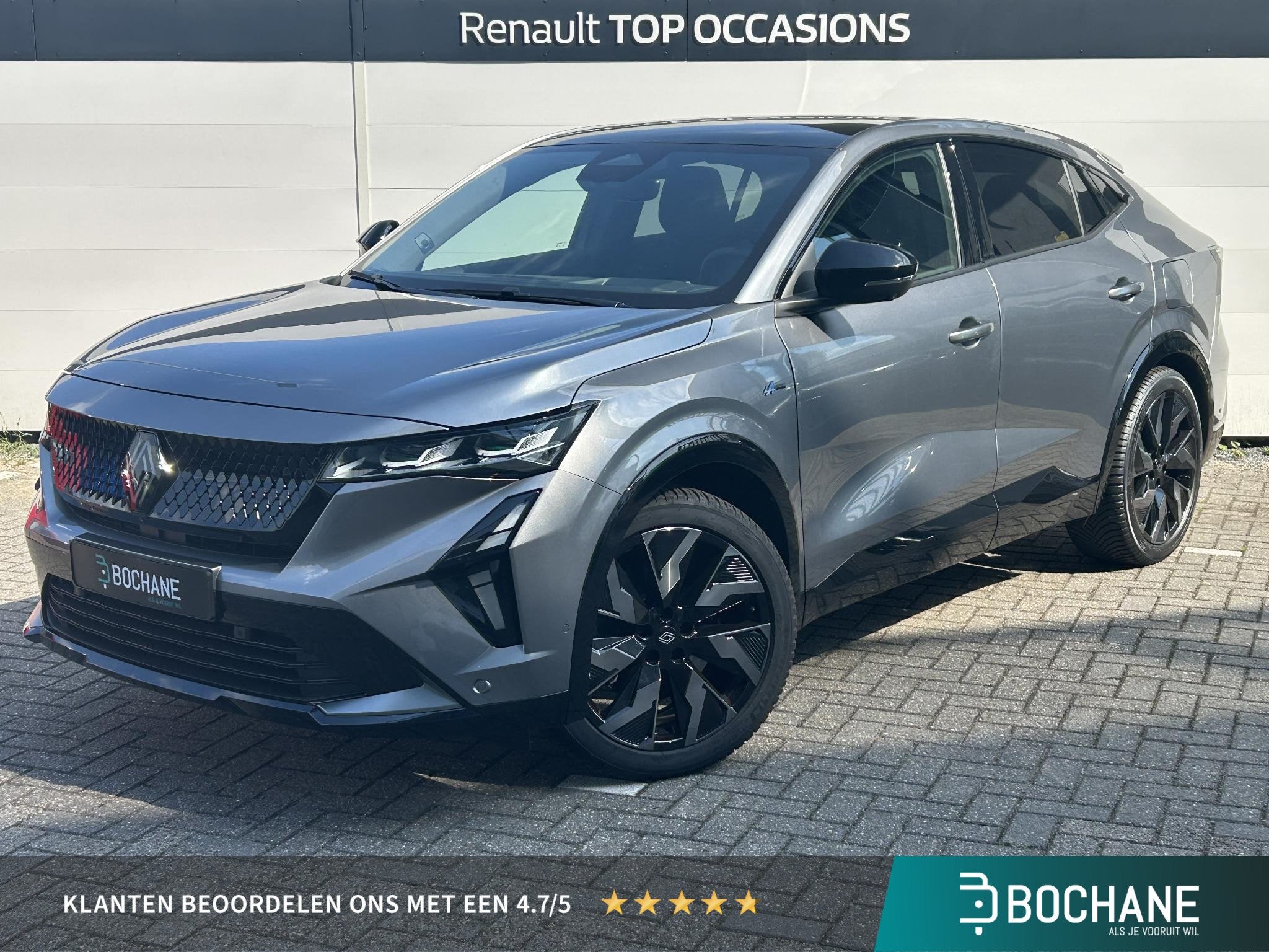 Renault Rafale 1.2 E-Tech 4x4 plug-in hybrid 300 esprit Alpi, Auto's, Renault, Gebruikt, 1199 cc, Met garantie (alle), Plug-in hybride