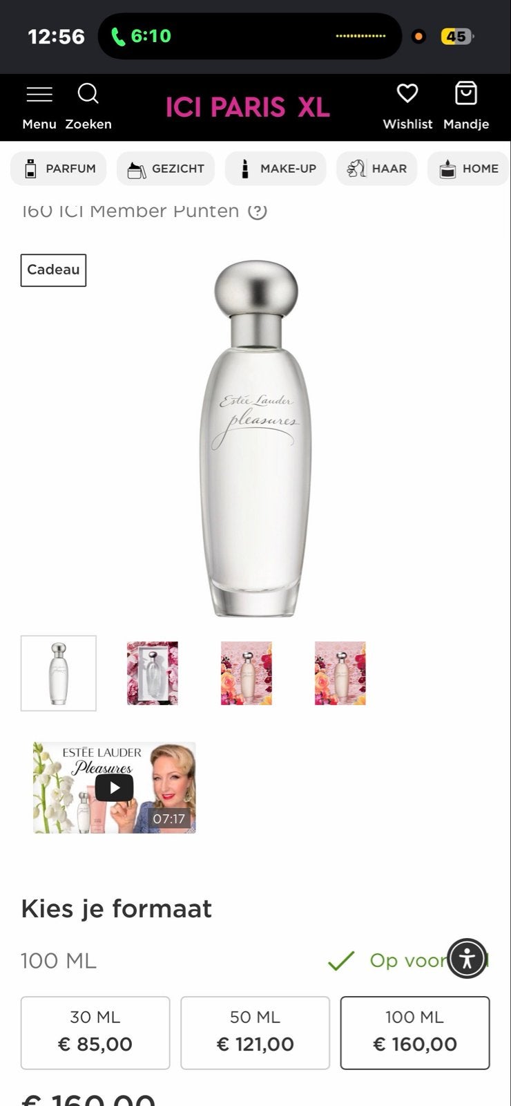 Estée Lauder Pleasures Eau de Parfum Spray 15ml - Nieuw, Ophalen of Verzenden, Nieuw