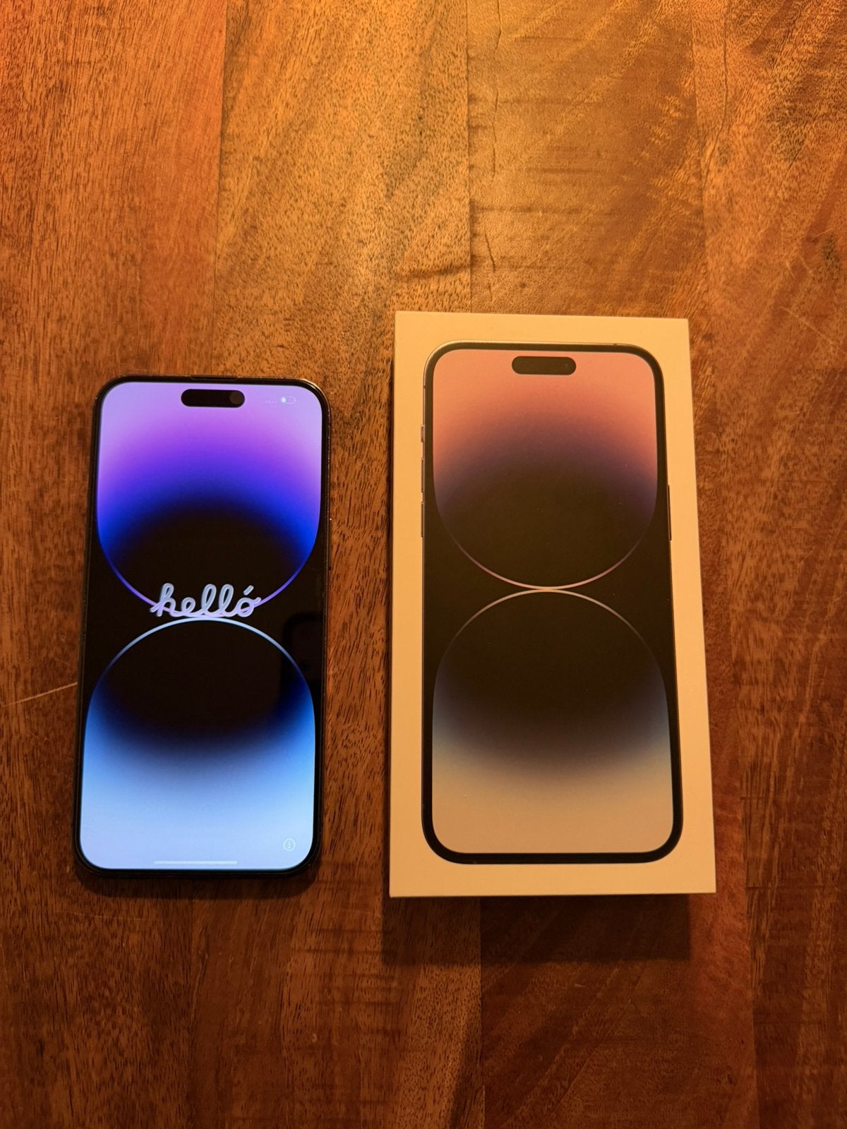 Apple iPhone 14 Pro Max Deep Purple 128GB, Ophalen, 128 GB, Paars, Zo goed als nieuw