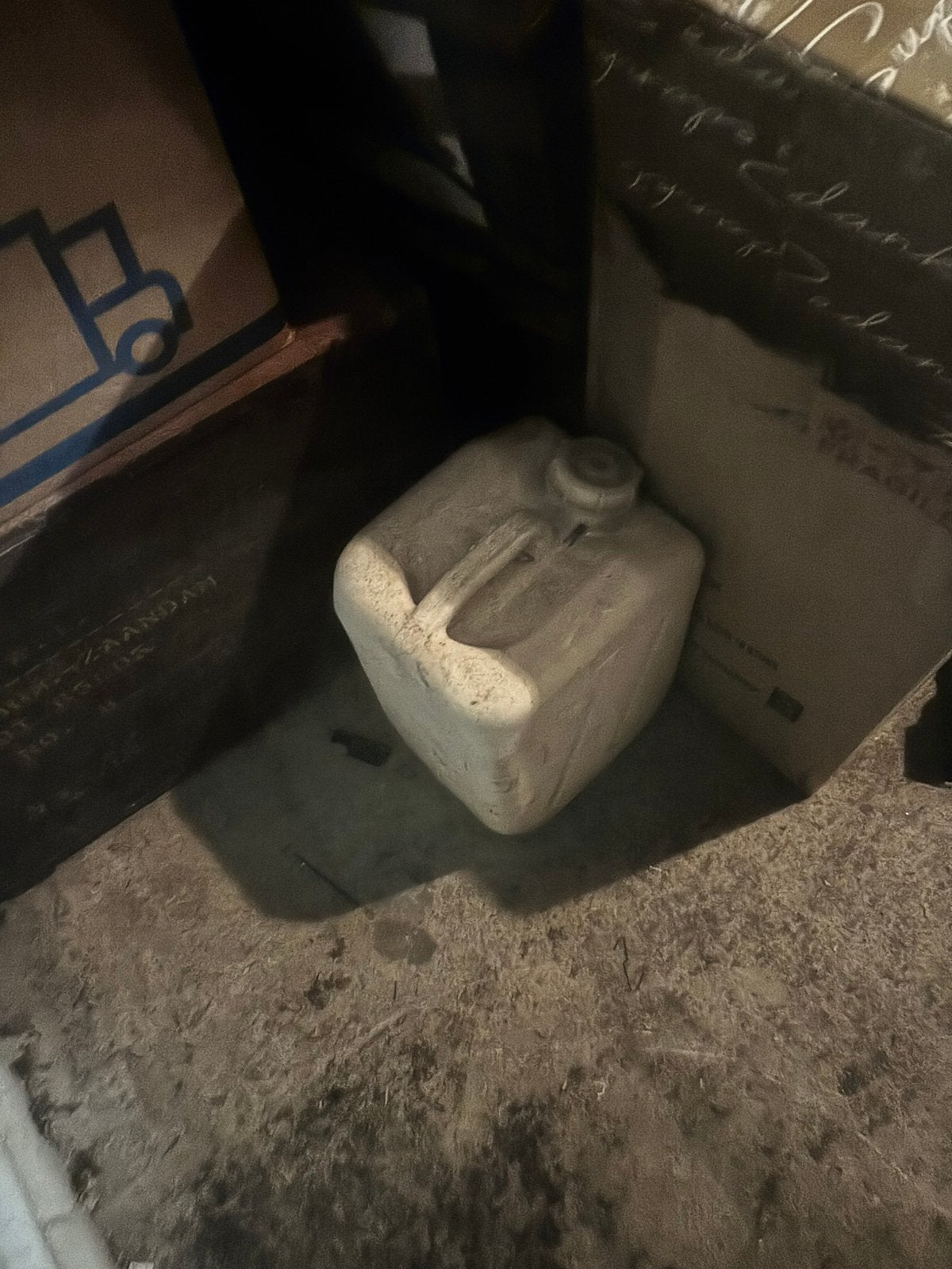 Jerry can 20 liter, Ophalen of Verzenden, Gebruikt