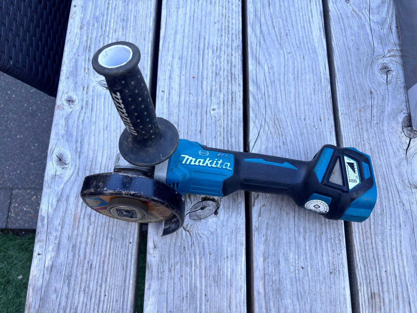Makita dga513 accuslijptol body 18v, Doe-het-zelf en Verbouw, Gereedschap | Slijpmachines, Ophalen of Verzenden, Zo goed als nieuw