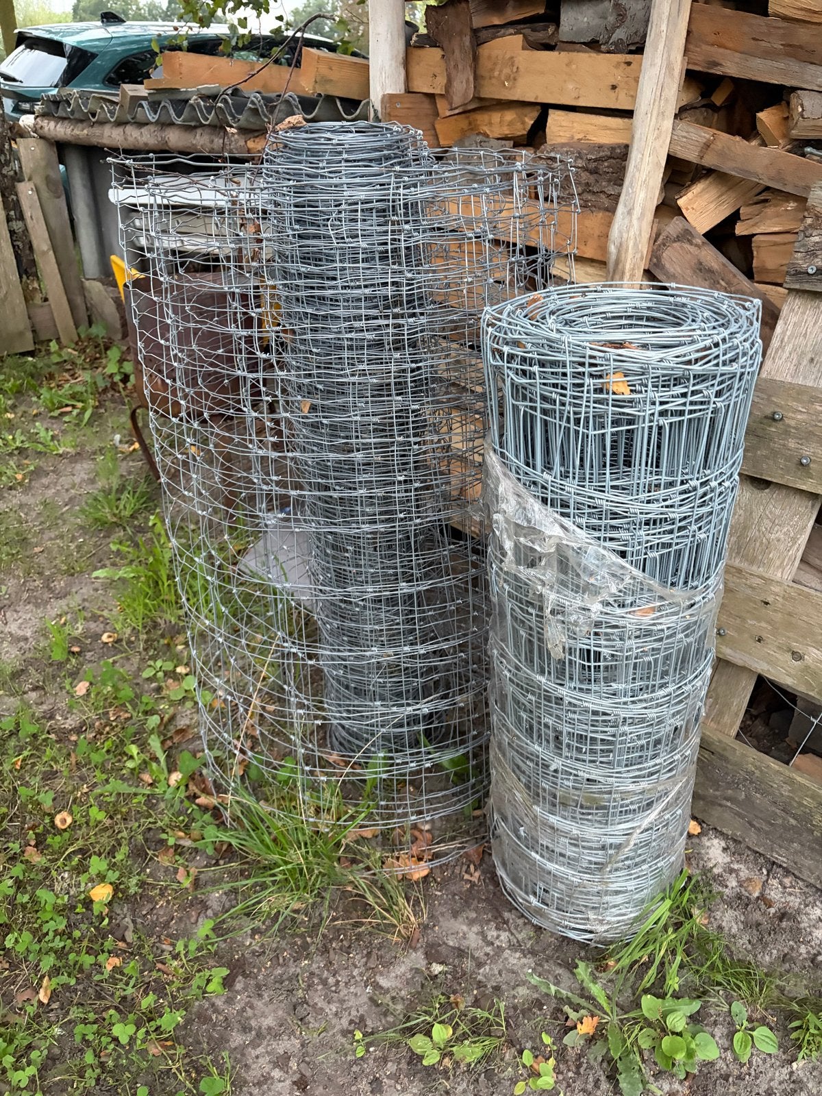 Gaasrollen - Ideaal voor afrastering of omheining, Ophalen, Gebruikt, 20 meter of meer, Gaas