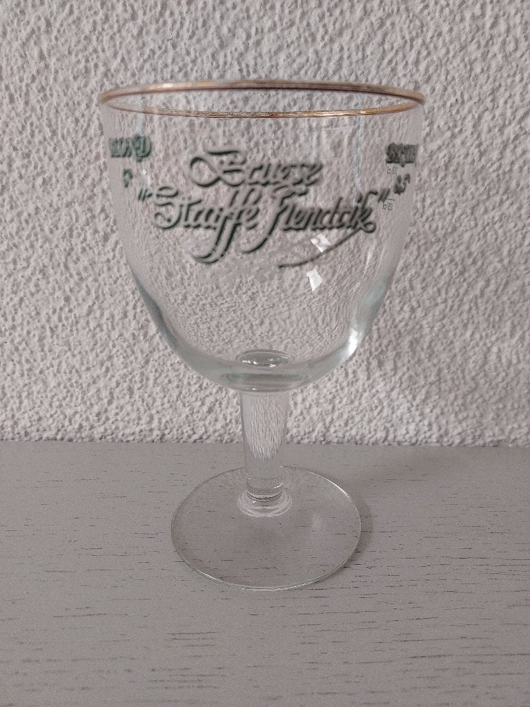 Straffe Hendrik bierglas  - Blond & Bruin, Verzamelen, Ophalen of Verzenden, Nieuw, Glas of Glazen, Overige merken